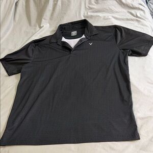 Callaway Men's Black Polo Shirt opti dry
